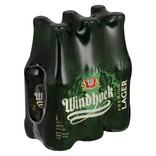 Windhoek Lager 330ml 4 Windhoek Lager 330ml - Image 2