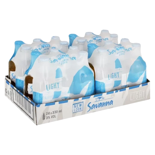 Savanna Light Bottle 330ml 4 Savanna Light Bottle 330ml - Image 2