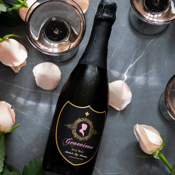 Genevieve MCC Rose 750ml 4 Genevieve MCC Rose 750ml - Image 2