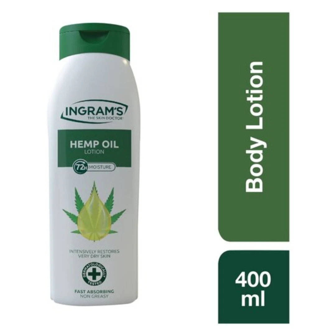 Ingrams Hemp Oil Lotion 400g 4 Ingrams Hemp Oil Lotion 400g - Image 2