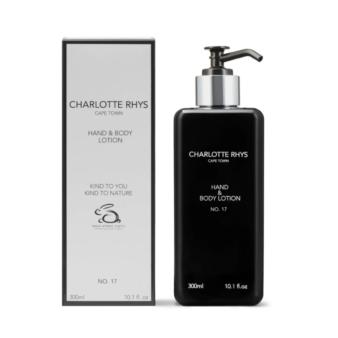 Charlotte Rhys No.17 Hand & Body Lotion 300ml 3 Charlotte Rhys No.17 Hand & Body Lotion 300ml