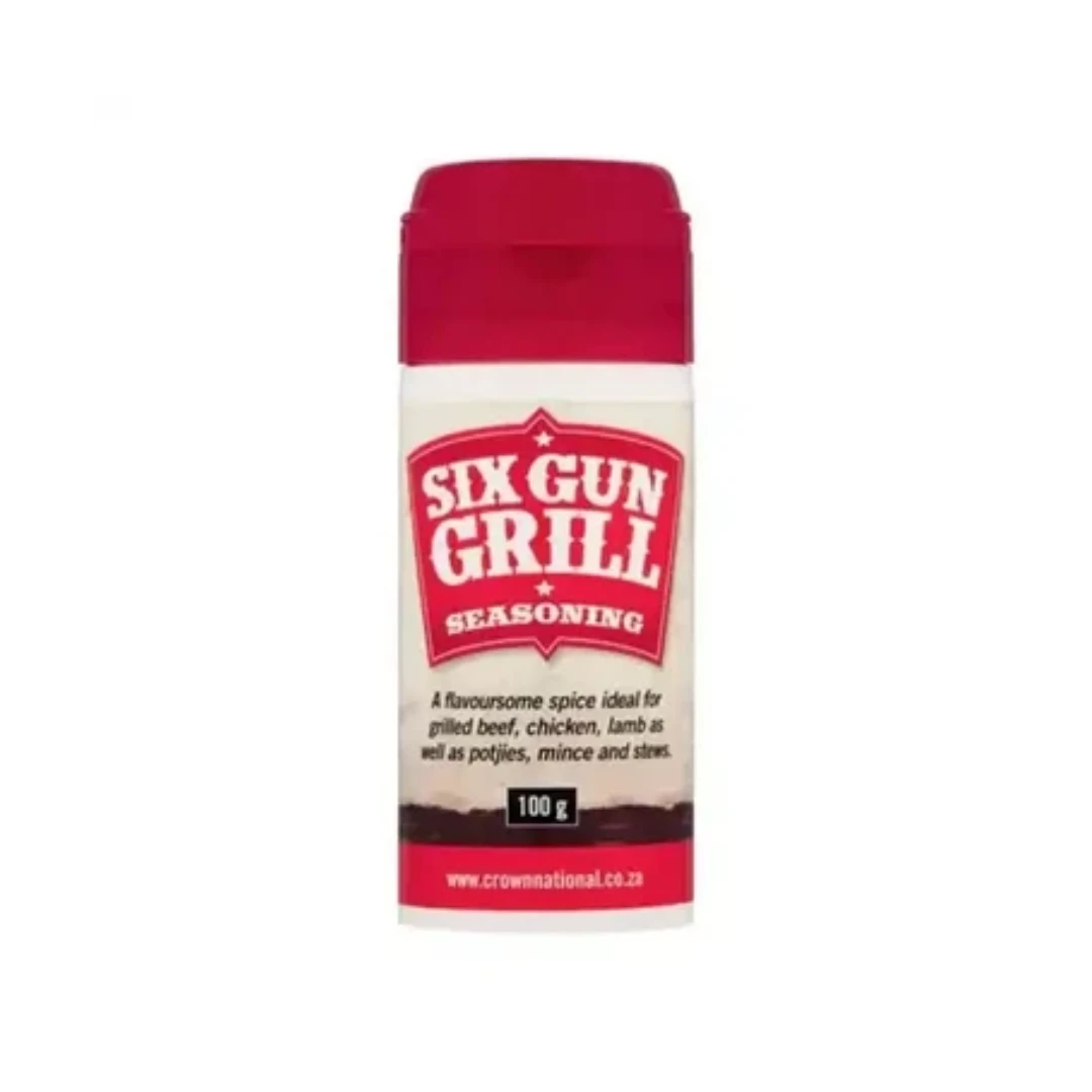 Six Gun Grill Seasoning Shaker 100g 3 Six Gun Grill Seasoning Shaker 100g