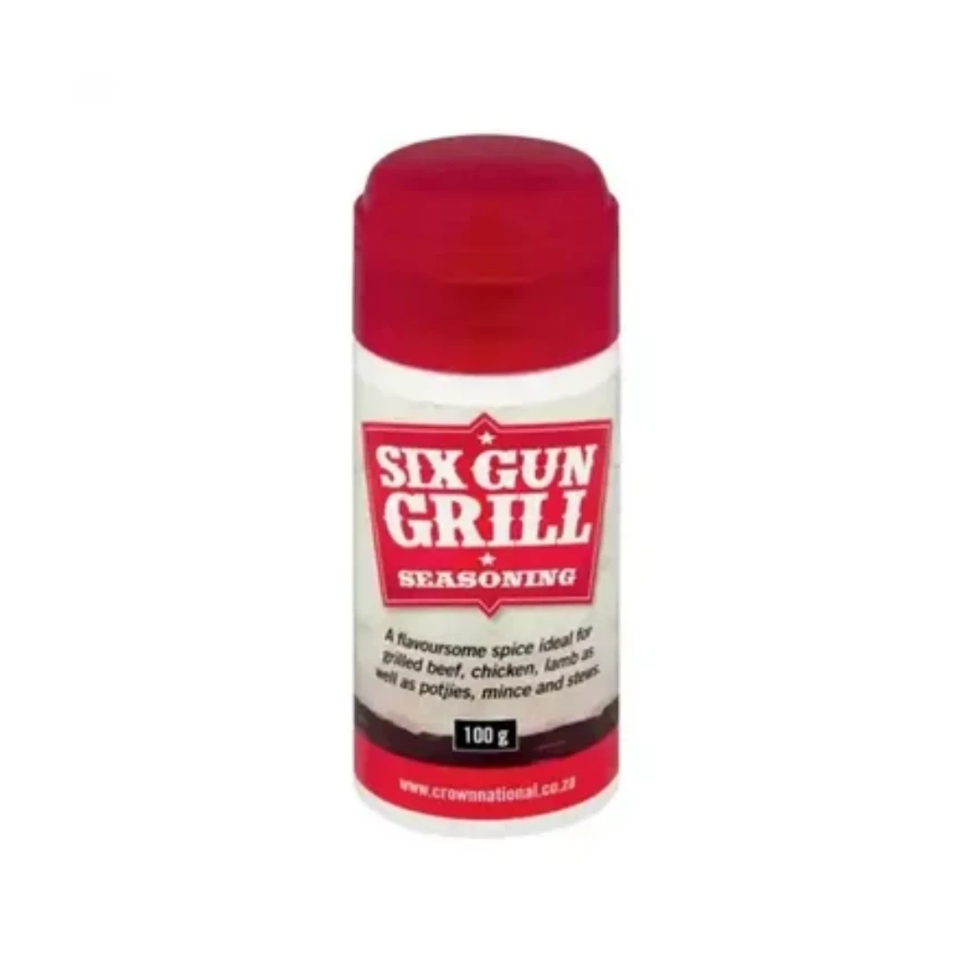 Six Gun Grill Seasoning Shaker 100g 4 Six Gun Grill Seasoning Shaker 100g - Image 2