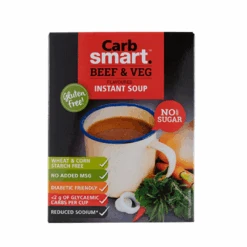 Carb Smart Instant Soup Beef & Veg 68g (4 X 17g Sachets)