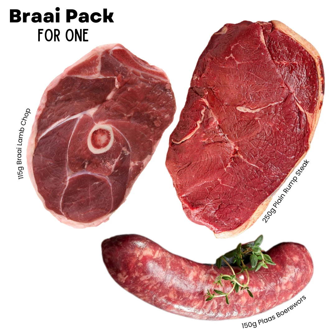 Braai Pack For One 3 Braai Pack For One