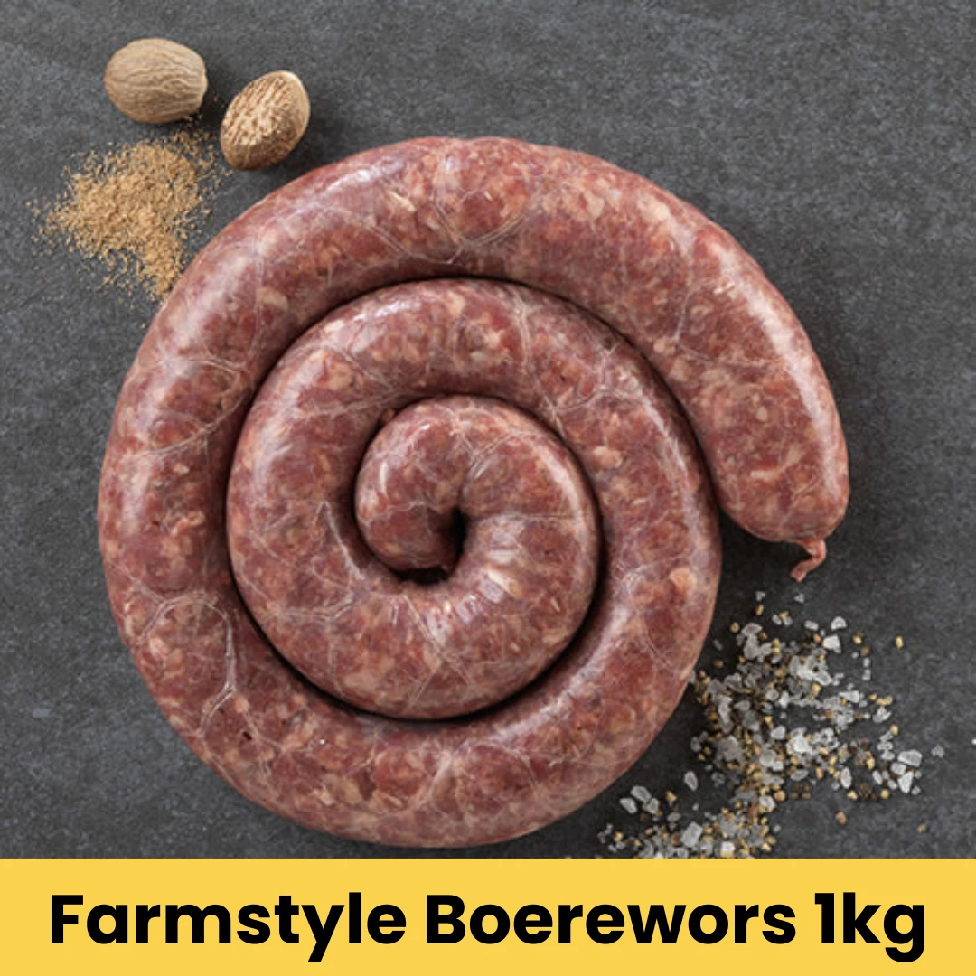 Farmstyle Boerewors 1kg 3 Farmstyle Boerewors 1kg