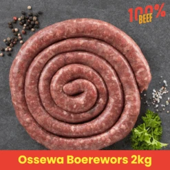 Ossewa 100% Beef Boerewors 2kg