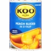 KOO Peach Slices (in Syrup) -Nestlé® Shop peachslices
