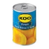 Koo Peach Halves 410g 1 Koo Peach Halves 410g -Nestlé® Shop silo product image v2 27May2020 180106 6001024136373 up 426845 1872 400Wx400H